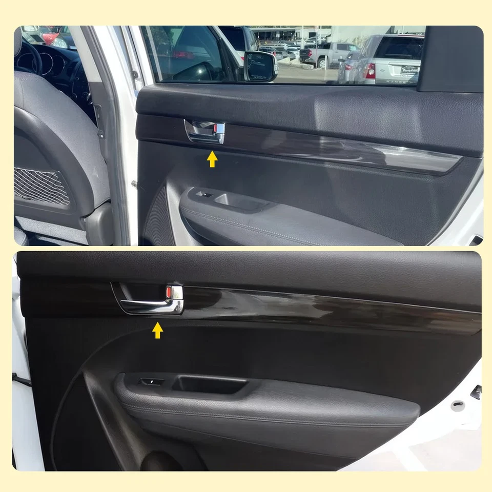 Inside Interior Door Handle Front/Rear RH Passenger For 2011-15 Kia Sorento EAH - Image 3 of 4
