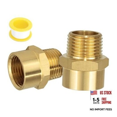 G 1/2 (BSP) Female Thread to US 1/2 NPT Male Thread G 1/2'' (Bsp) X 1/2'' Mnpt