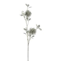 artplants KüNstlicher Zweig Allium Fintra, Silber, 75Cm