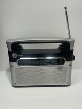RadioShack Portable Analog Tabletop AM FM Weather Radio 1200889-Tested WORKS