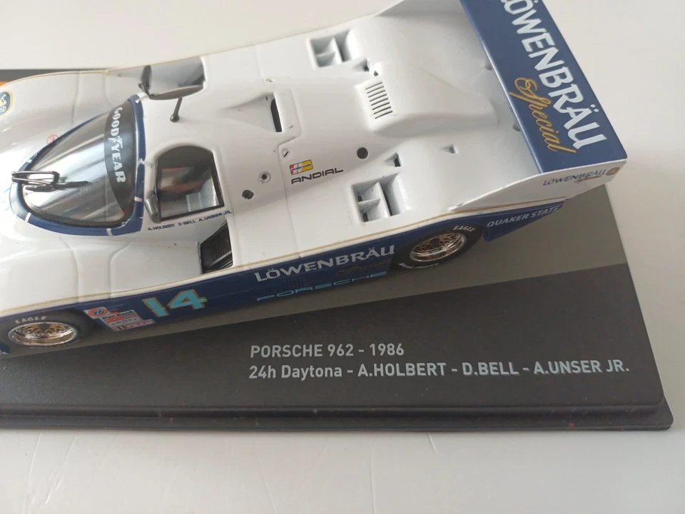 085 1/43 Porsche 962 24h Daytona 1986 Centauria Altaya Salvat Panini Atlas Ixo - Immagine 2 di 4