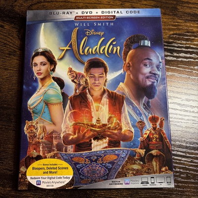 #ad #ad Aladdin Blu ray DVD 2019 $6.50