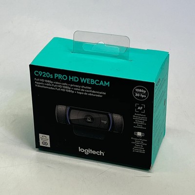Logitech C920S PRO HD Webcam - Black