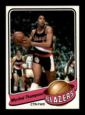1979 Topps #63 Mychal Thompson RC NM/NM+ X3694433