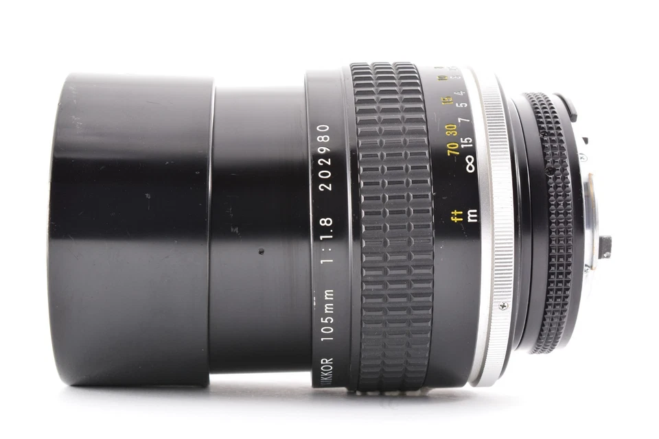 Nikon Ai-s AIS Nikkor 105mm f1.8 MF Portrait Lens From JAPAN Excellent+5 #2980 - Image 3 of 4