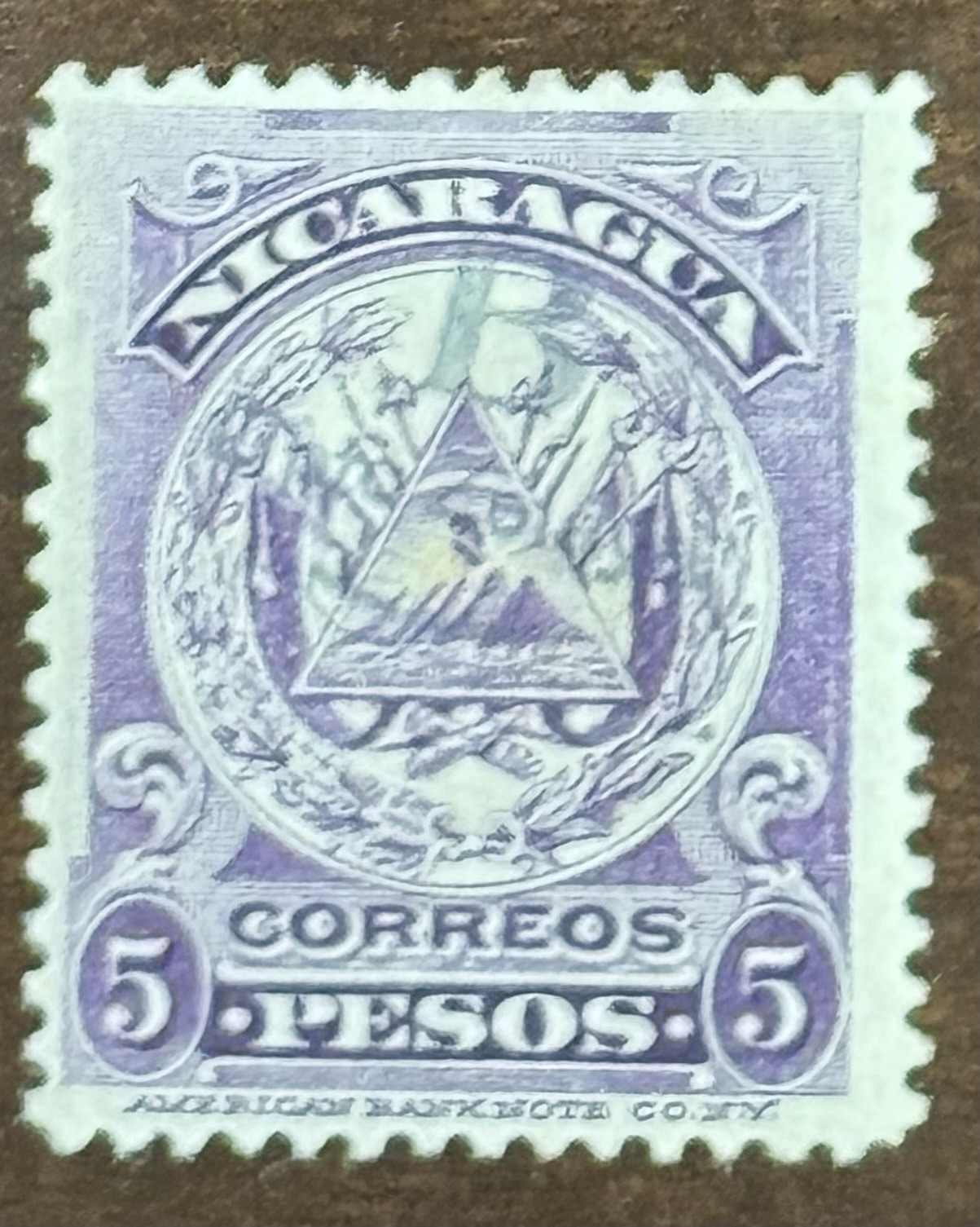 DP Stamps, Nicaragua, SC 1L32, 1906, Mint/Hinged, VF, Black Overprint.