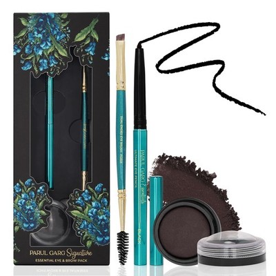 Parul Garg 3-in-1 Kajal & Eyebrow Pack - Long-Stay, Smudge-Proof, Vegan