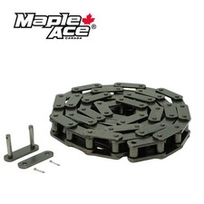 81XH Heavy Duty Lumber Conveyor Roller Chain 10 FT with Connecting Link