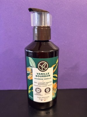 Yves Rocher Vanille Bourbon Vanilla Liquid Foaming Hand Soap 6.4 fl oz