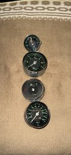 65-67 Refurbished Porsche 911 912 Oem Green Gauges Green Gauge Set 90274110212 D