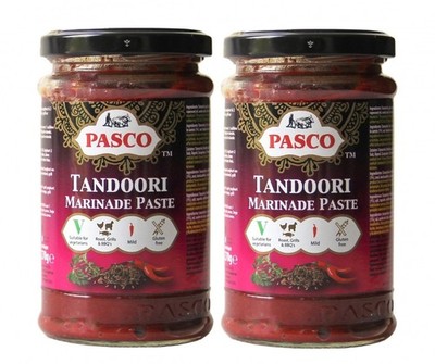 [ 2x 270g ] PASCO Tandoori Paste zum Grillen, Braten, Marinieren