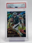 JALEN HURTS 2023 SELECT CLUB LEVEL COSMIC PRIZM SSP EAGLES PSA 10 Q3280