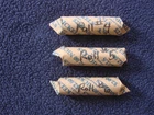 3 Rolls Buffalo Nickels NO DATES Lot of 120 coins total No Acid Stains Dateless