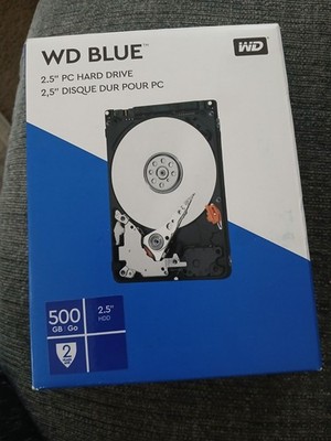 WD Blue 500 GB 2.5'' SATA-6.0 Gb/S Hard Drive WDBMYH5000ANC-NRSN