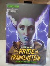 Neca TMNT X Monsters Bride of frankenstein April O'Neil figure New in box