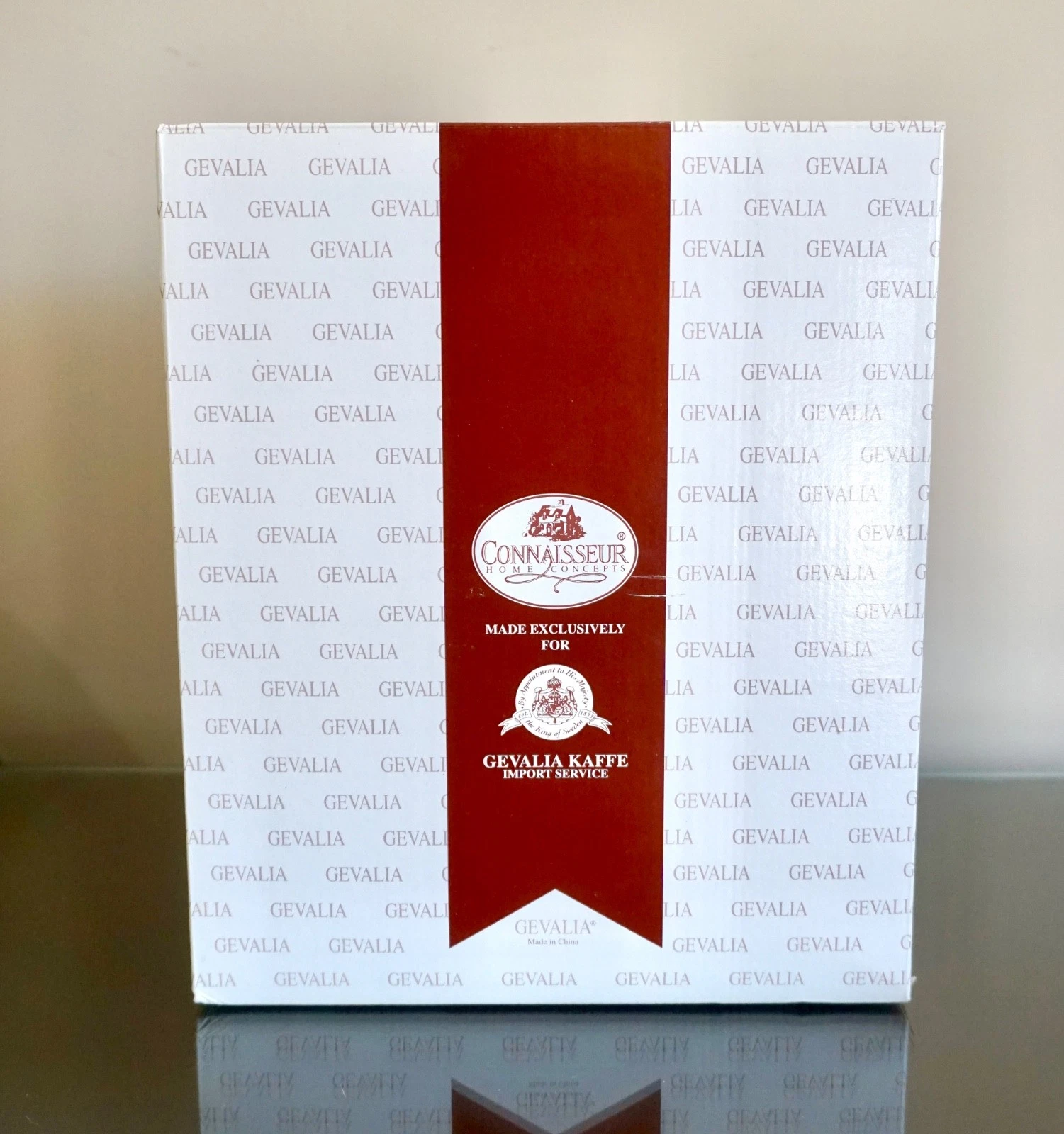 Gevalia Kaffe Connaisseur Home Concepts 10-Cup Coffee Maker, White, GM-410W NIB