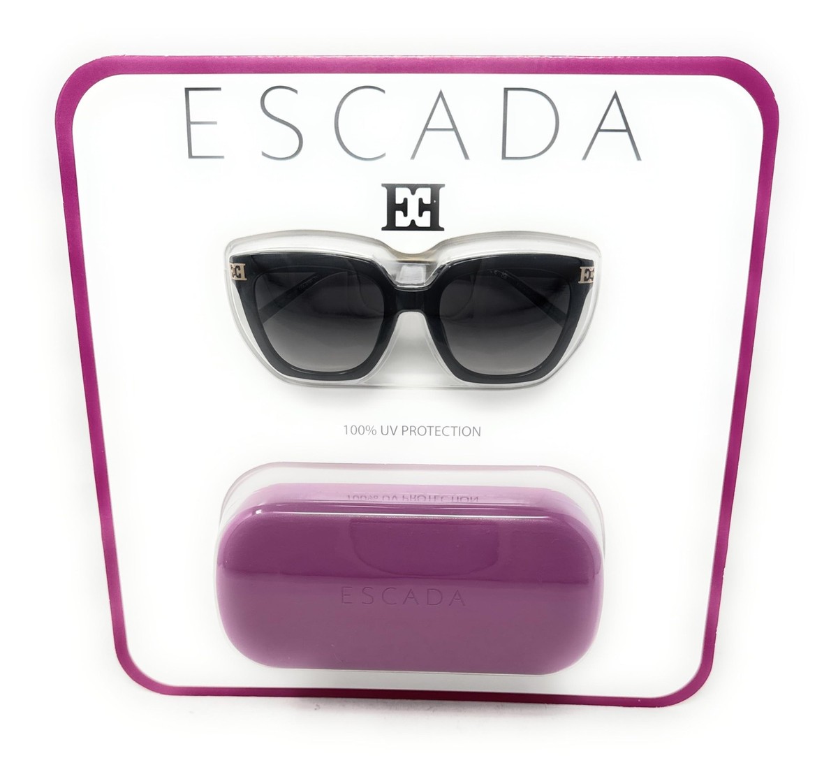 Escada Designer Women Sunglasses with Case- 100% UV Protection | eBay
