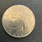 1923 Peace Dollar $1 Silver Coin 0.9 Fineness Circulated Business Strike