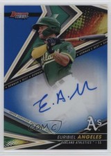 2022 Bowman's Best of Blue Refractor 108/150 Euribiel Angeles #B22-EA Auto 0c3e