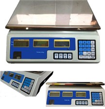 BILANCIA MAX 40 KG DIGITALE ELETTRONICA FRUTTA VERDURE PESA BASCULA CUCINA