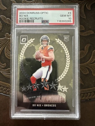 2024 Panini Donruss Optic - Rookie Recruits Bo Nix #4 (RC)