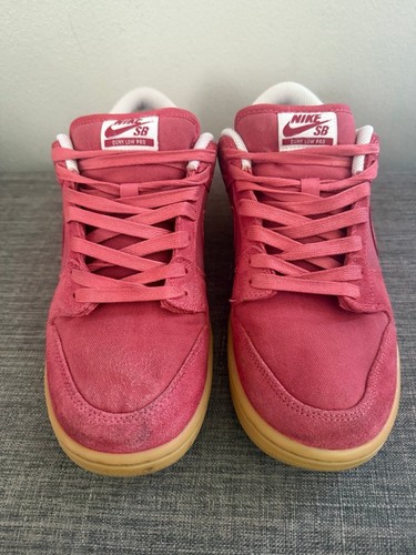 Men's Nike SB Dunk Low Adobe Red/Gum Size 9.5 Missing Insoles *Read* - Picture 1 of 12