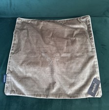 BNWT Paoletti Stella Champagne Cushion Cover 45 X 45cm Double Sided Velvet Feel 