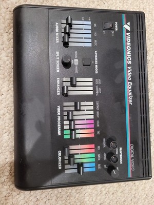 Videonics VE-1 NTSC Video Equalizer (Untested) (No power supply) Sold As Is
