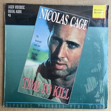 Time to Kill Laserdisc Nicholas Cage