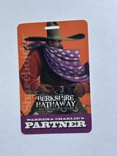 2009 Berkshire Hathaway Shareholder Meeting Pass Credentials Great Condition!