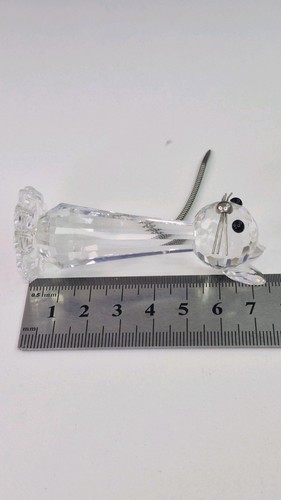 Swarovski Crystal Tall Cat Figurine 7.5cm VGC - Picture 5 of 6