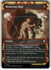 Monstrous Rage 45 Secrets of Strixhaven Mystical Archive Magic: The Gathering NM