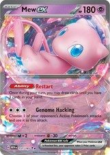 Mew ex - 151/165 Holo Double Rare SV: Scarlet & Violet 151 151/165 NM on eBay