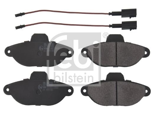 Febi Bilstein 16084 Front Disc Brake Brake Pad Set Braking System Fits Fiat Ford
