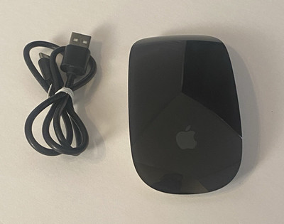 Apple Magic Mouse Multi-Touch Surface USB-C Black - A3204 (Parts,works w/ issue)