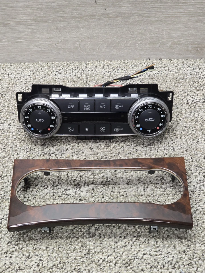 08-11 Mercedes W204 C300 C350 C63 aire acondicionado calefacción control de temperatura 2048305990 Foto 4 de 4