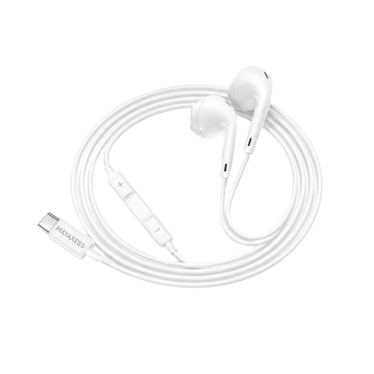 Écouteurs USB-C pour Galaxy S21 FE avec micro HD anti-bruit