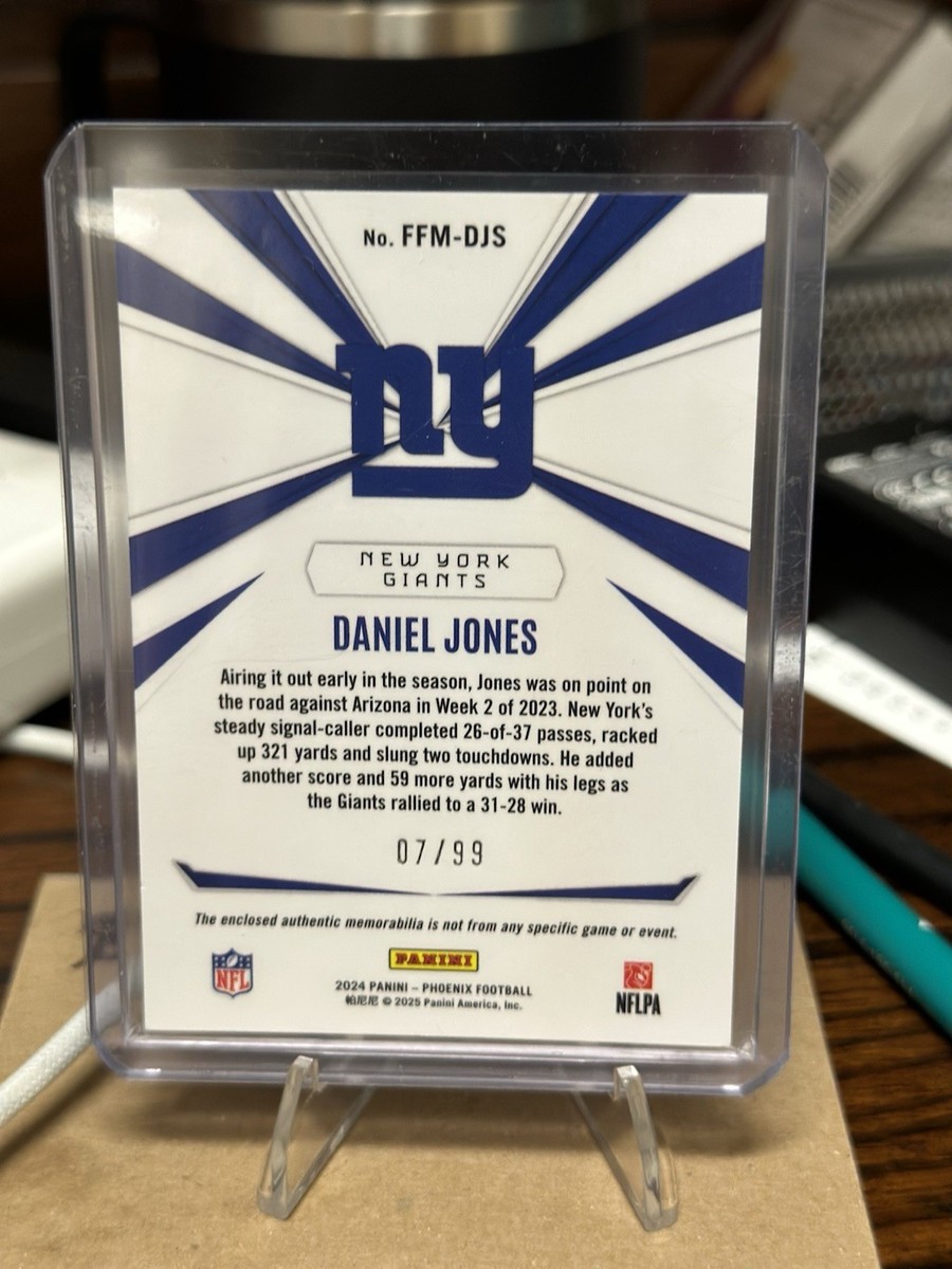 2024 Panini Phoenix - Franchise Future Material Daniel Jones
