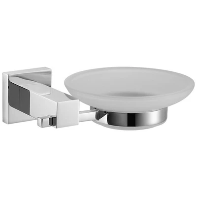 NEG Seifenhalter Eles (chrom) Seifen-Halter/-schale/Seifenschale/Schüssel Glas - Bild 1 von 3