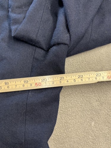 GAP Blazer Mens 44 Navy Blue Wool Made in USA Classic Suit Jacket Coat Lined - Picture 6 of 13