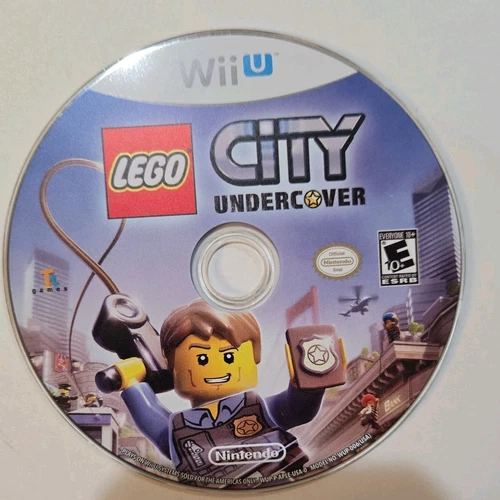 LEGO City Undercover (Wii U, 2013) Disc Only
