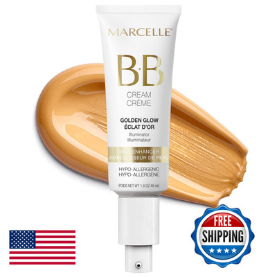 Marcelle Bb Cream Golden Glow Universal Shade Tinted Moisturizer Skin Enhancer