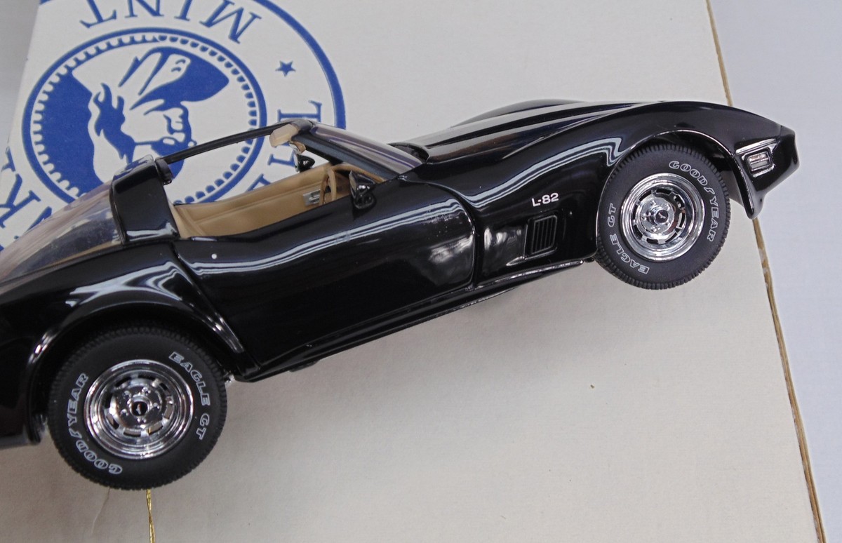 フランクリンミント 1980 コルベット コレクタークラブ限定版 箱付き　訳あり Franklin Mint 1980 Corvette L-82 Black Collector Club