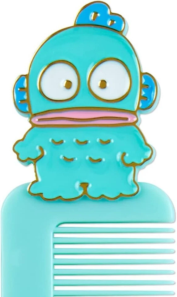 Pente compacto Sanrio Hangyodon 877531, Material: PVC, resina AS, Comprimento: 14,5cm - Imagem 3 de 3