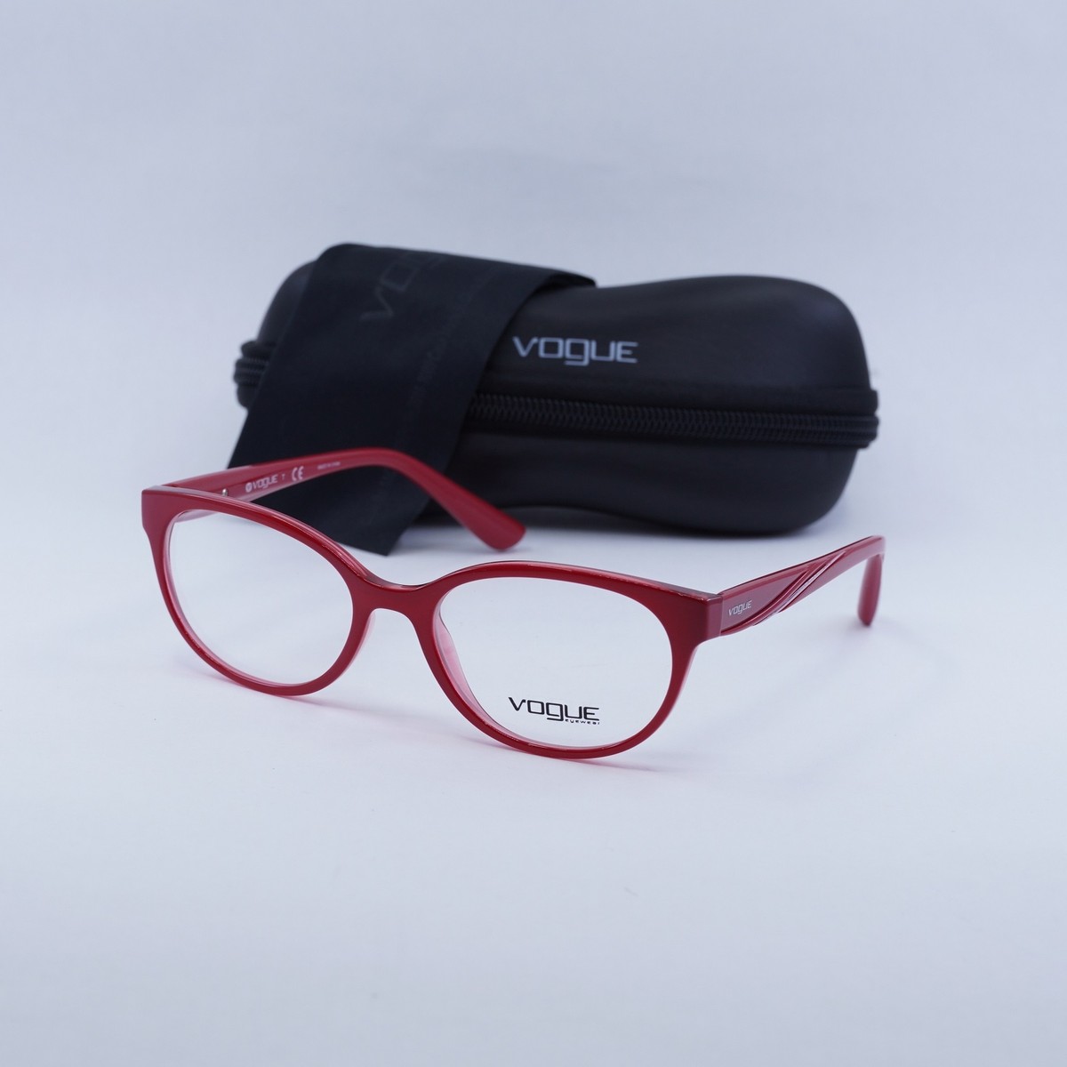 Vogue VO5103 2470  Eyeglasses - Red Frame 51mm Amazon.com: Vogue Eyewear Womens VO3813B Rectangular  main image 3