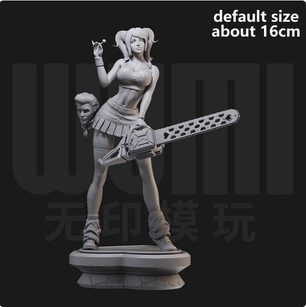 Personaje del Juego Juliet Starling Animadora Resina Impresión 3D Figura GK Modelo Hágalo Usted Mismo
