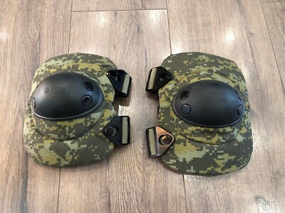 KOSOVO ARMY FSK MILITARY DIGITAL CAMO TACTICAL COMBAT ELBOW PADS ...