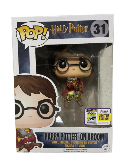 Funko Pop Movies Harry Potter on Broom 