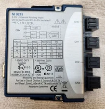 National Instruments NI 9219 cDAQ 24-bit Universal Analog Input Module NI-9219