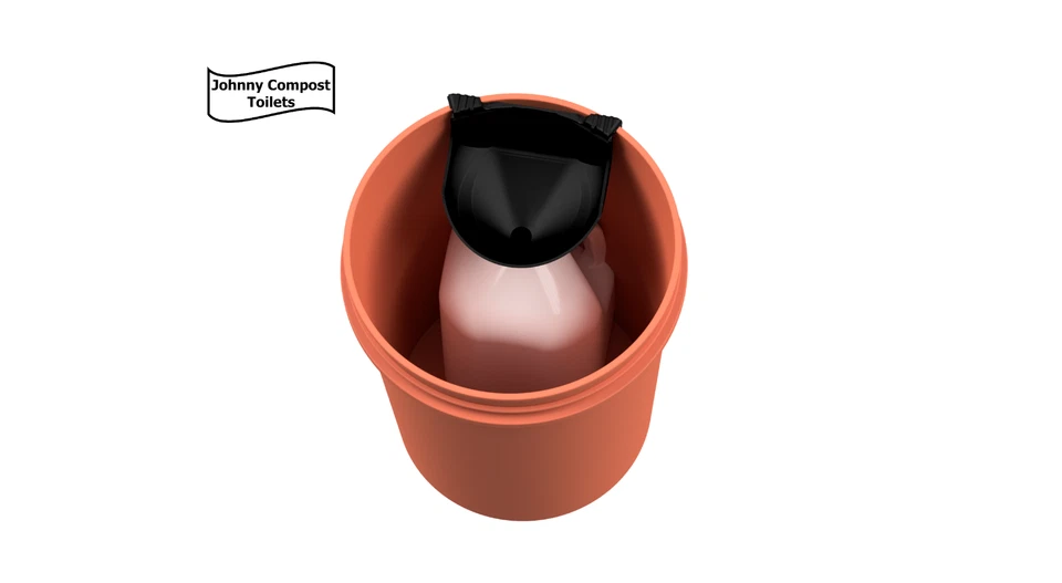 Para jarra de leche: modelo de desviador contenido con cubo de jarra de leche, funciona con cubo de 5 galones Foto 3 de 4